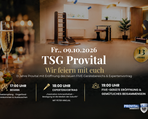 Expertenvortrag & Eröffnung FIVE Gerätebereich