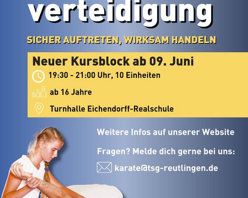 Selbstverteidigungkurs im Dojo Nintai